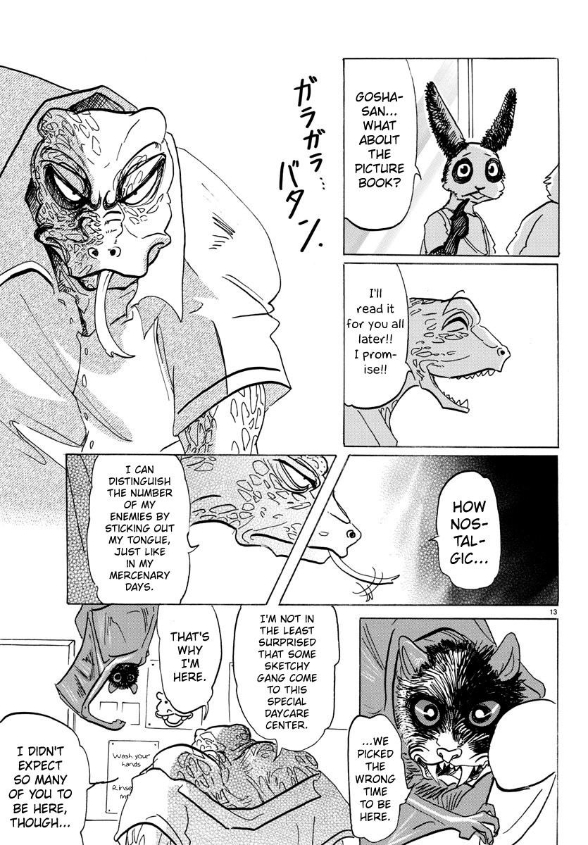 Beastars Chapter 142 page 13 - Chapter 142: 100 Years of Life for an Animal?!