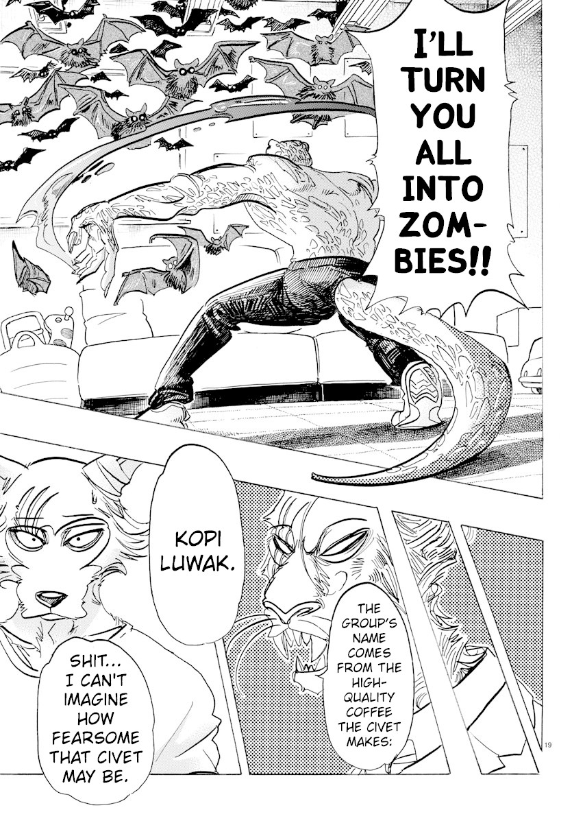 Beastars Chapter 142 page 18 - Chapter 142: 100 Years of Life for an Animal?!