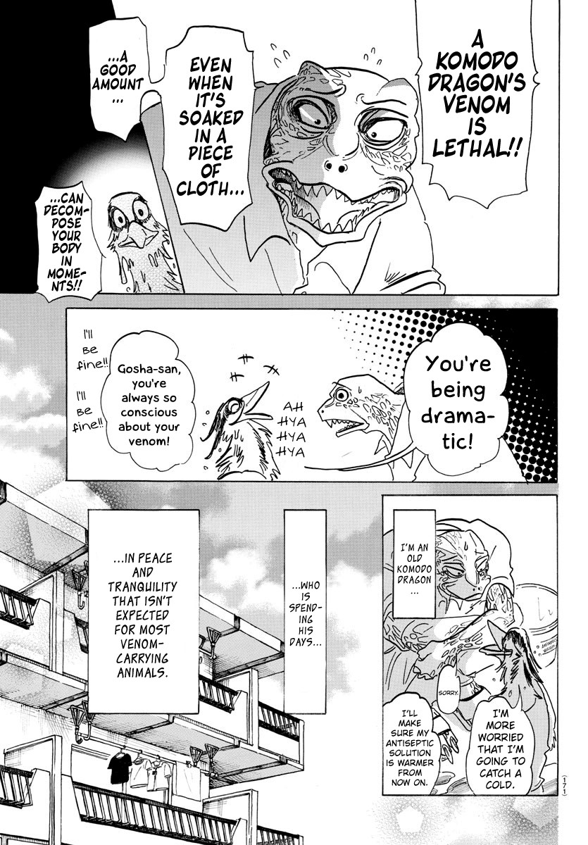 Beastars Chapter 142 page 4 - Chapter 142: 100 Years of Life for an Animal?!