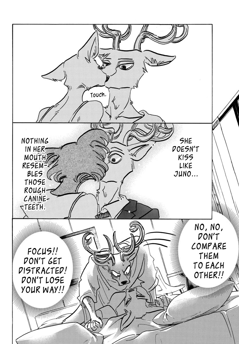 Beastars Chapter 143 page 11 - Chapter 143: Her Breasts So Translucent the Light of the TV Passes Through Them