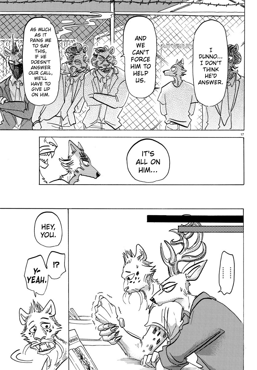 Beastars Chapter 143 page 16 - Chapter 143: Her Breasts So Translucent the Light of the TV Passes Through Them