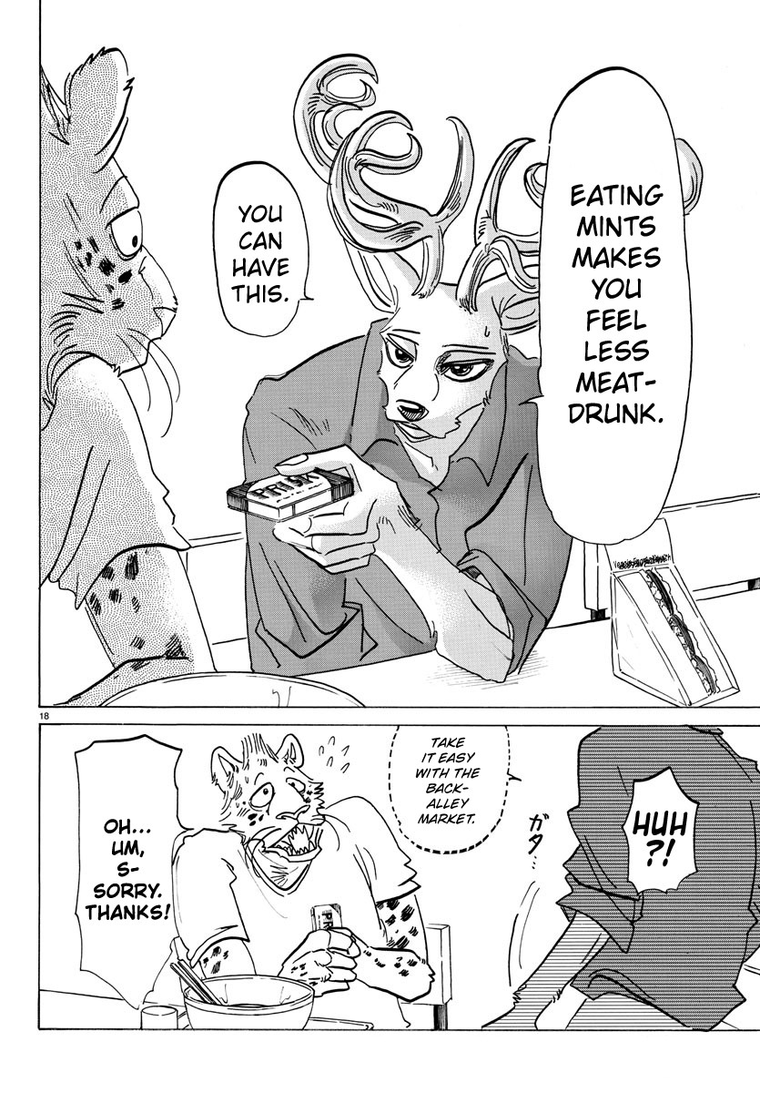 Beastars Chapter 143 page 17 - Chapter 143: Her Breasts So Translucent the Light of the TV Passes Through Them