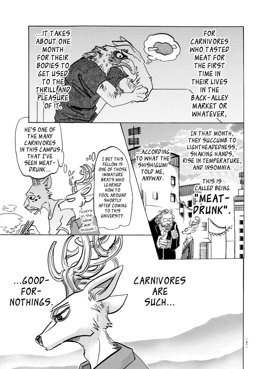 Beastars Chapter 143 page 3 - Chapter 143: Her Breasts So Translucent the Light of the TV Passes Through Them