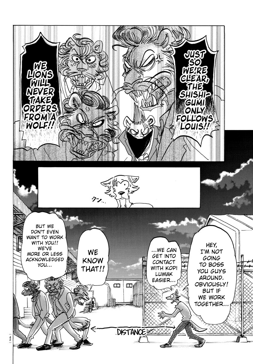 Beastars Chapter 143 page 4 - Chapter 143: Her Breasts So Translucent the Light of the TV Passes Through Them