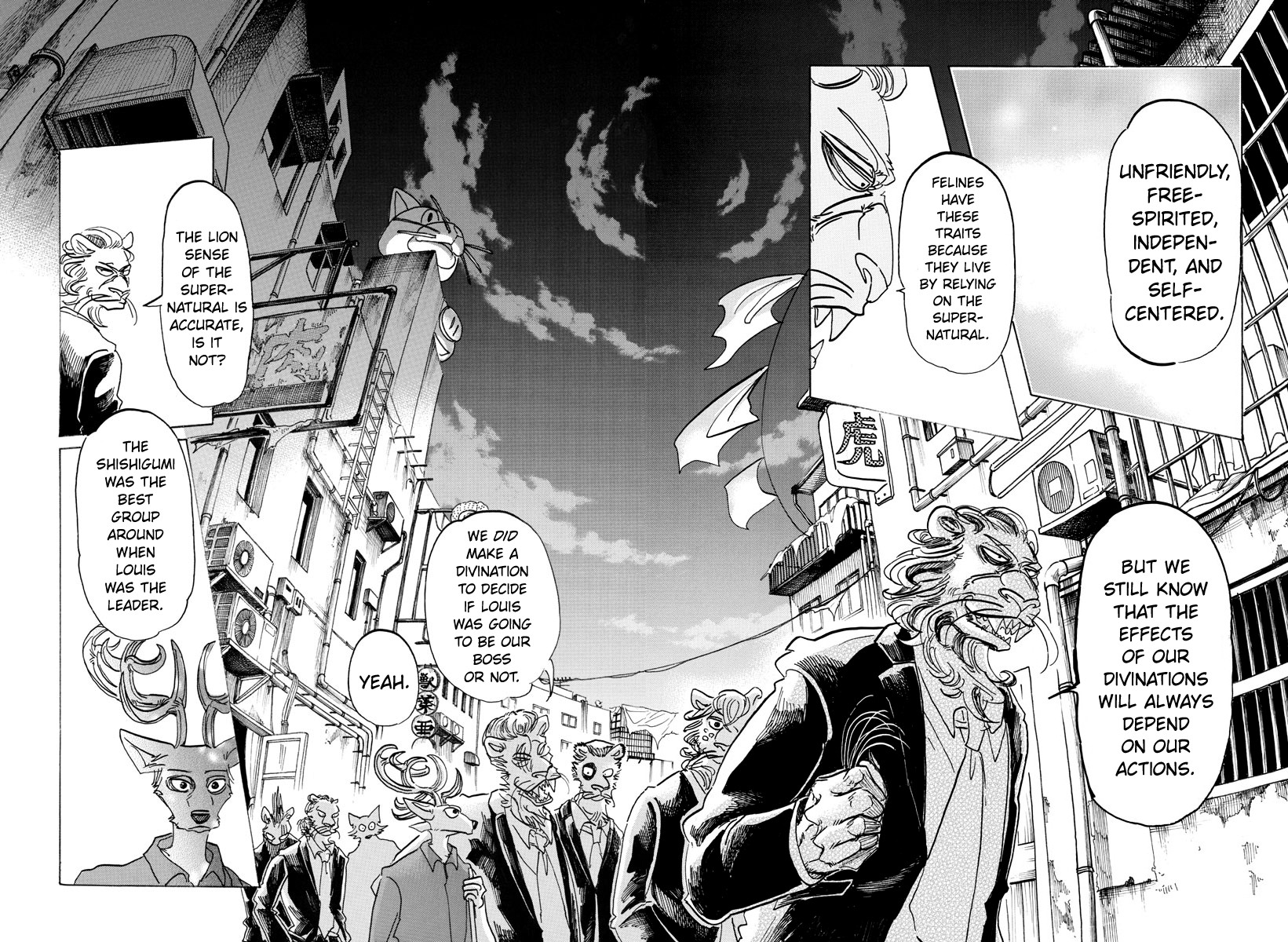 Beastars Chapter 144 page 15 - Chapter 144: I Am a Feline