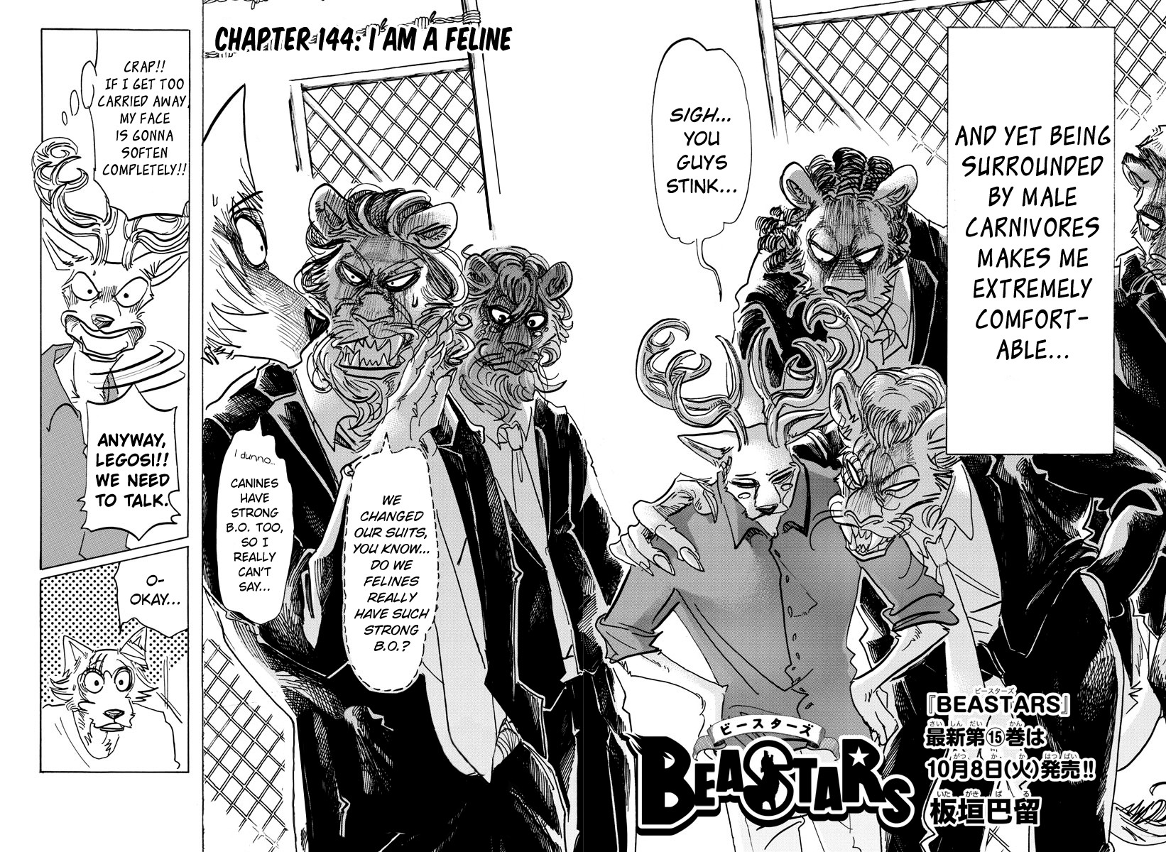 Beastars Chapter 144 page 2 - Chapter 144: I Am a Feline