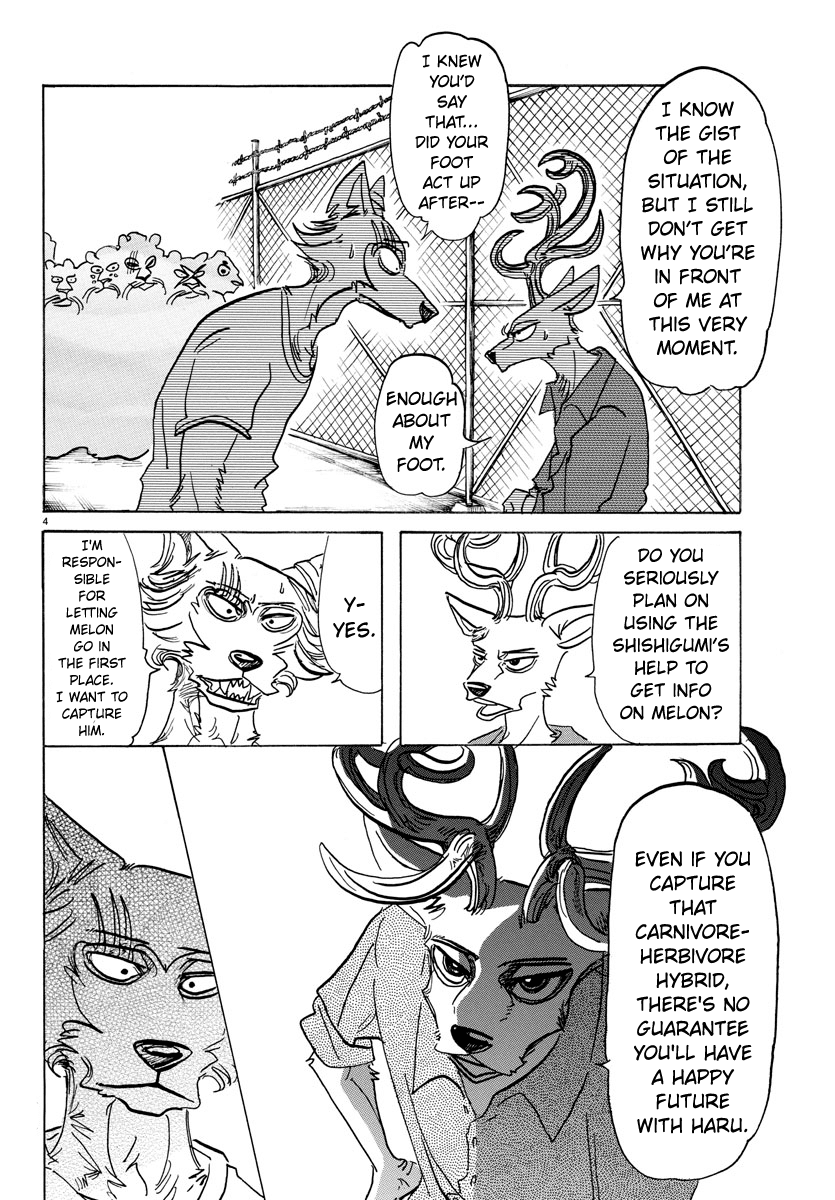 Beastars Chapter 144 page 3 - Chapter 144: I Am a Feline