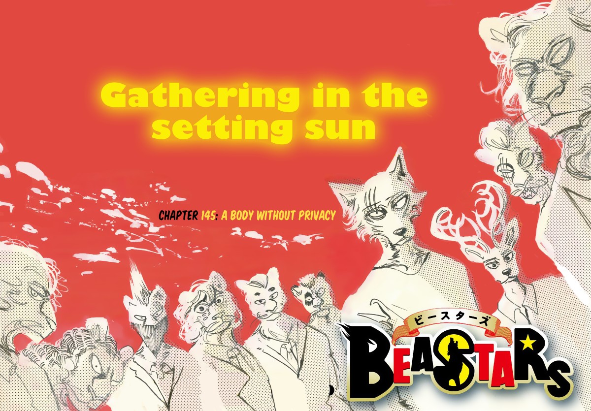 Beastars Chapter 145 page 1 - Chapter 145: A Body Without Privacy