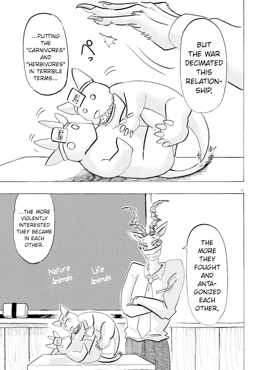 Beastars Chapter 145 page 17 - Chapter 145: A Body Without Privacy