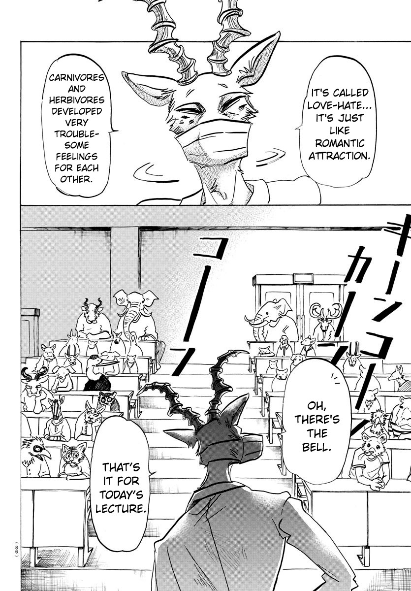 Beastars Chapter 145 page 18 - Chapter 145: A Body Without Privacy