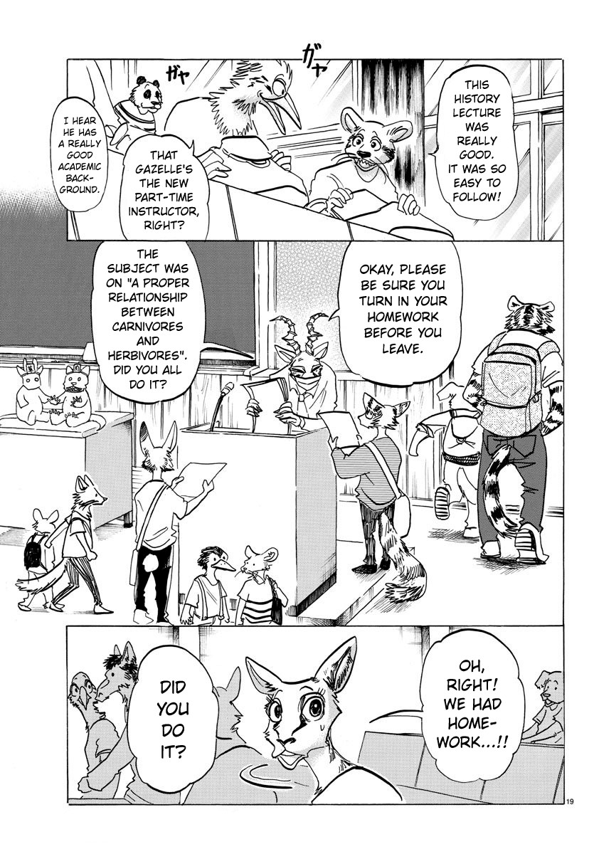 Beastars Chapter 145 page 19 - Chapter 145: A Body Without Privacy