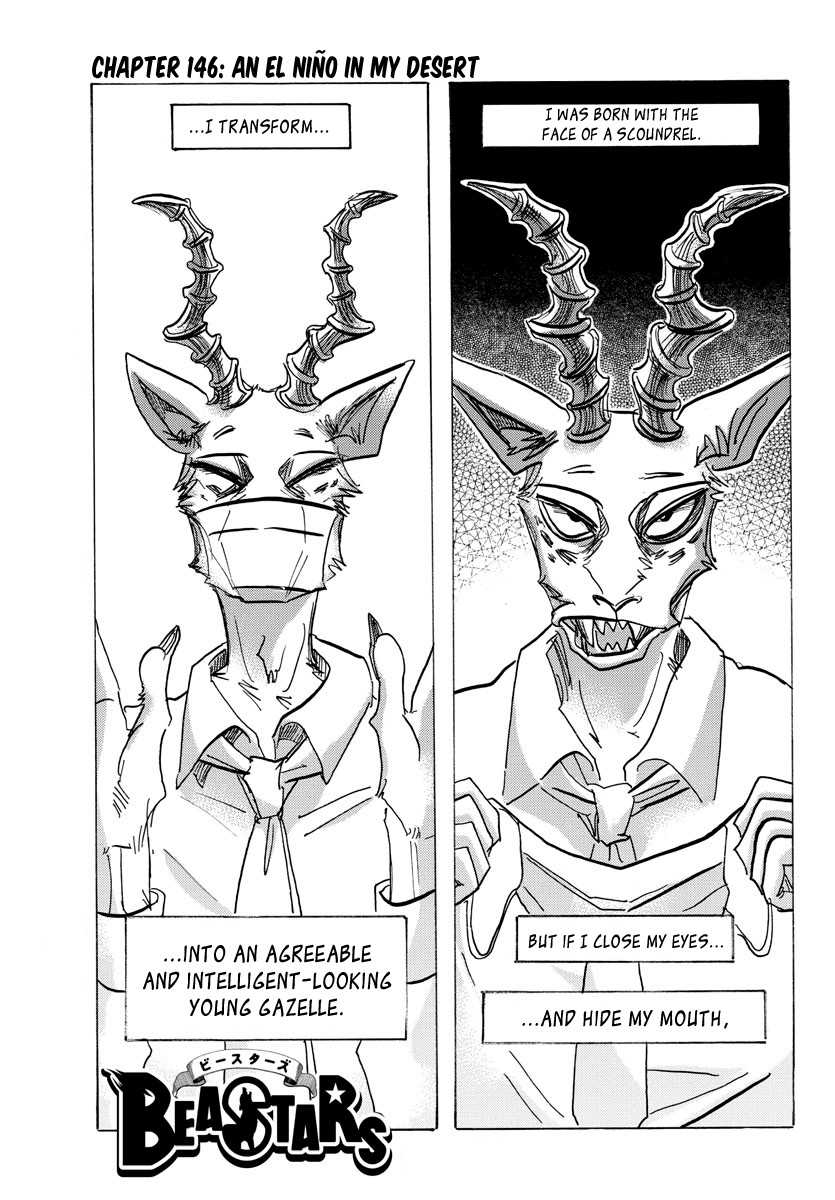 Beastars Chapter 146 page 1 - Chapter 146: An El Niño in My Desert