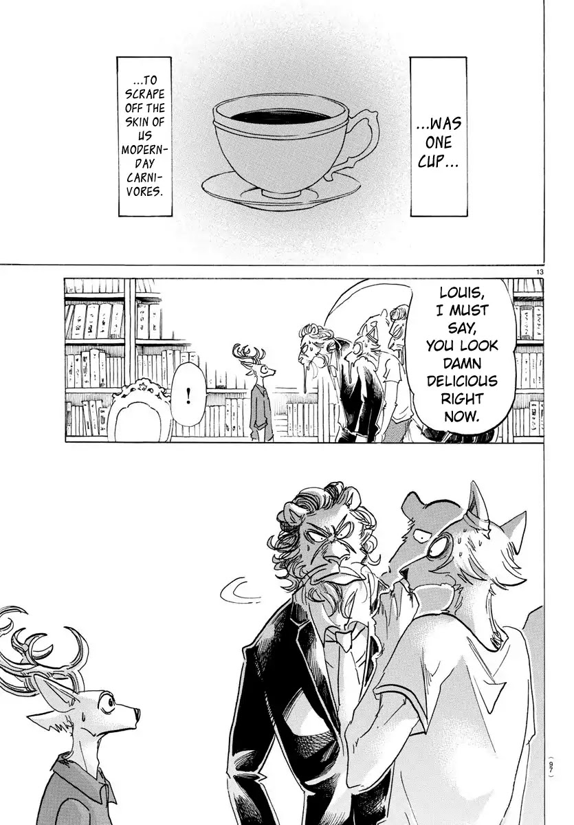 Beastars Chapter 147 page 14 - Chapter 147: Wipe Off Your Drool Before Saying Sweet Nothings