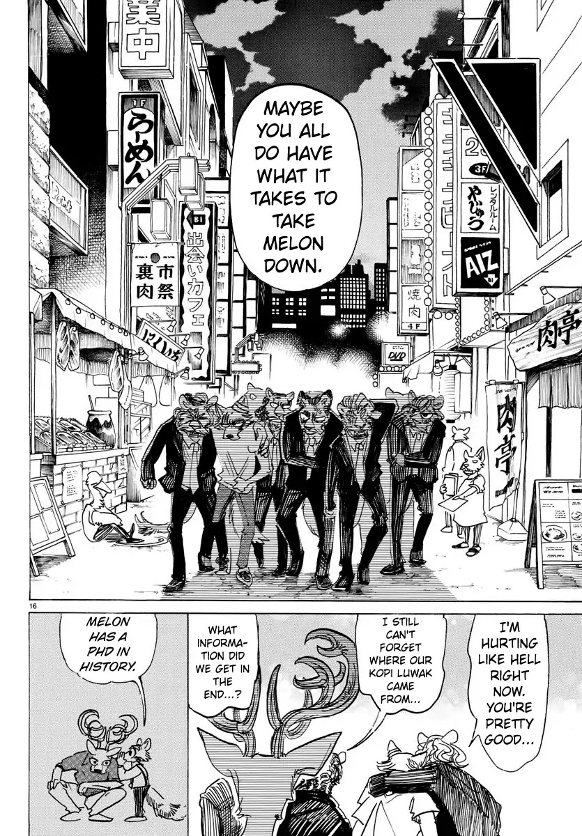 Beastars Chapter 147 page 17 - Chapter 147: Wipe Off Your Drool Before Saying Sweet Nothings
