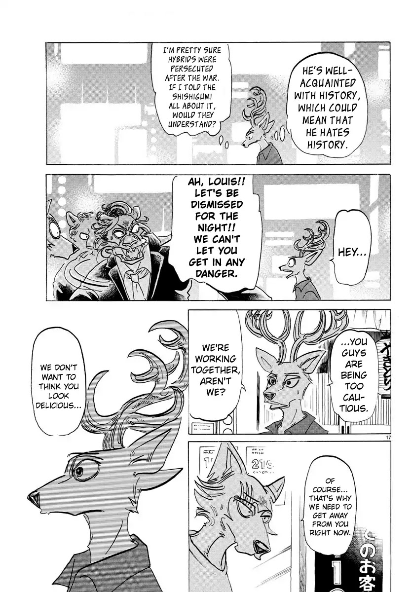 Beastars Chapter 147 page 18 - Chapter 147: Wipe Off Your Drool Before Saying Sweet Nothings