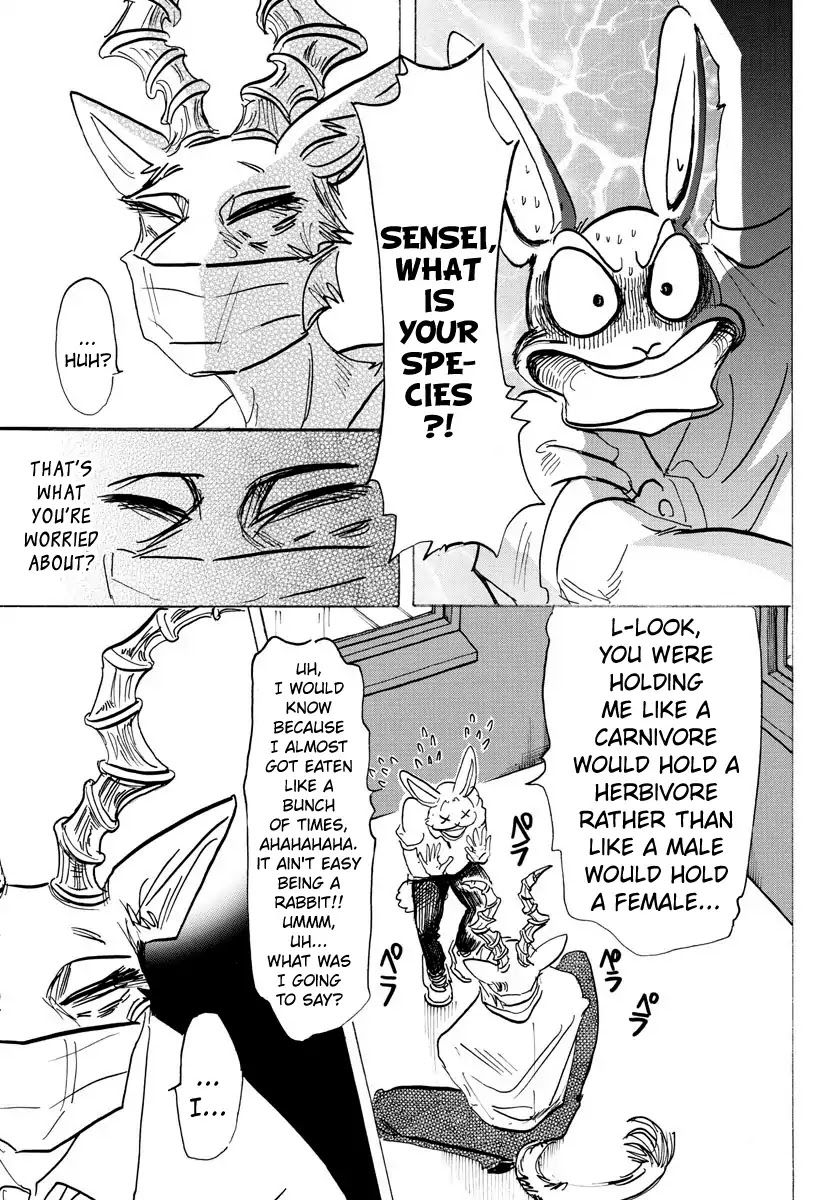 Beastars Chapter 147 page 4 - Chapter 147: Wipe Off Your Drool Before Saying Sweet Nothings