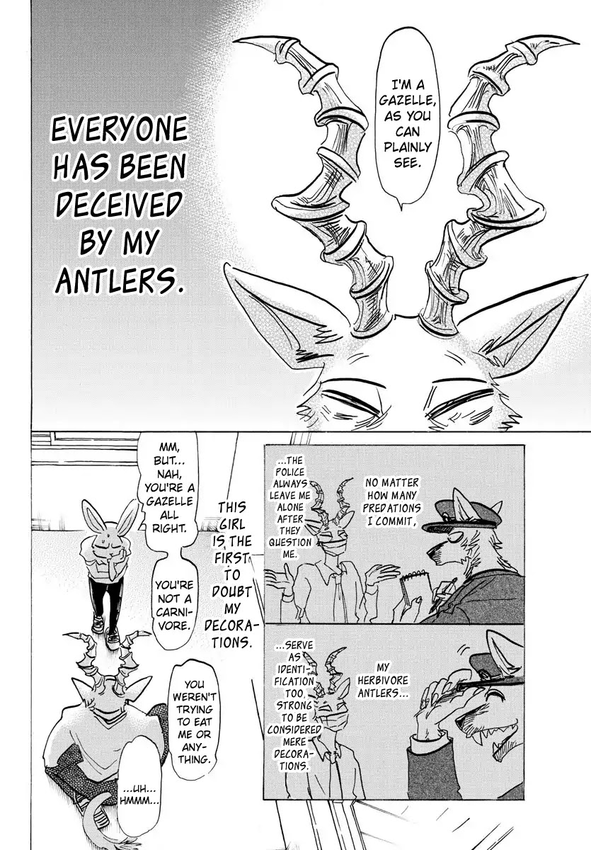 Beastars Chapter 147 page 5 - Chapter 147: Wipe Off Your Drool Before Saying Sweet Nothings