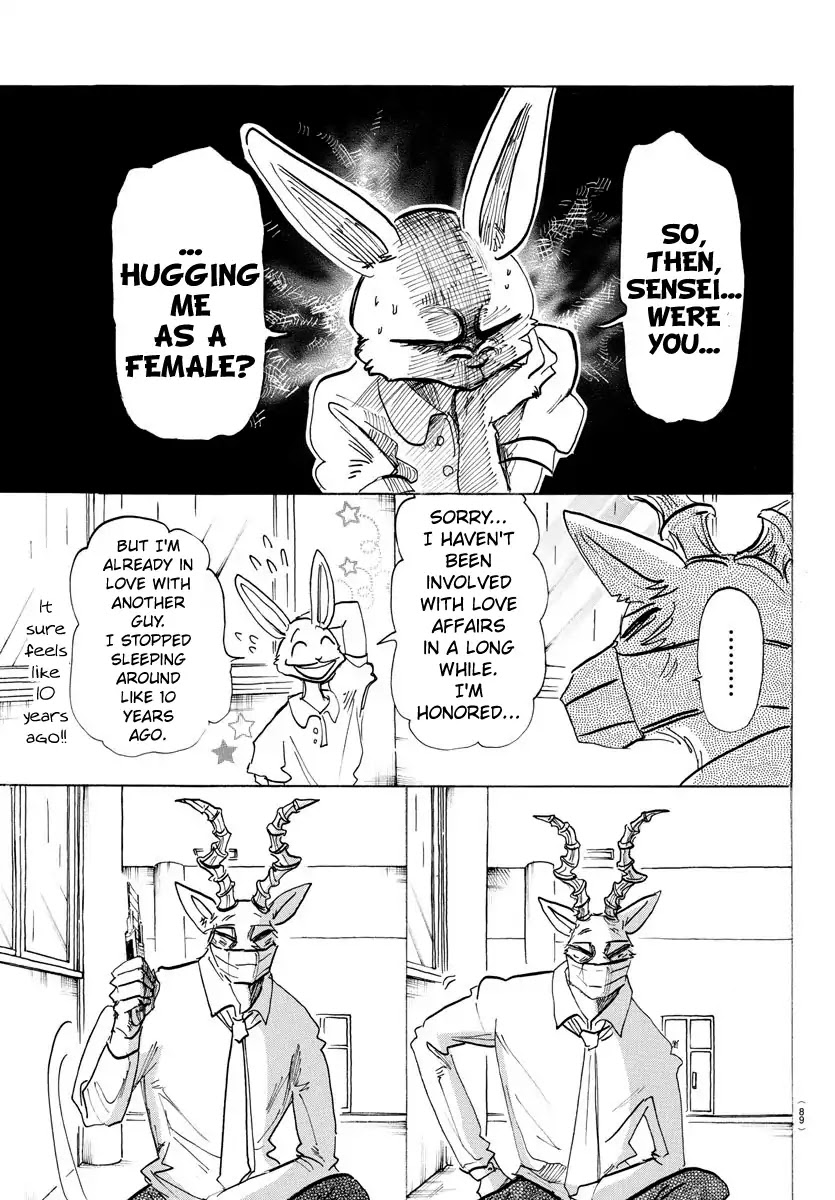 Beastars Chapter 147 page 6 - Chapter 147: Wipe Off Your Drool Before Saying Sweet Nothings