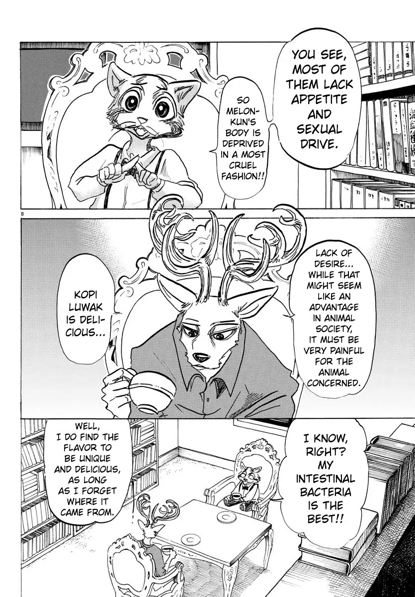 Beastars Chapter 147 page 9 - Chapter 147: Wipe Off Your Drool Before Saying Sweet Nothings