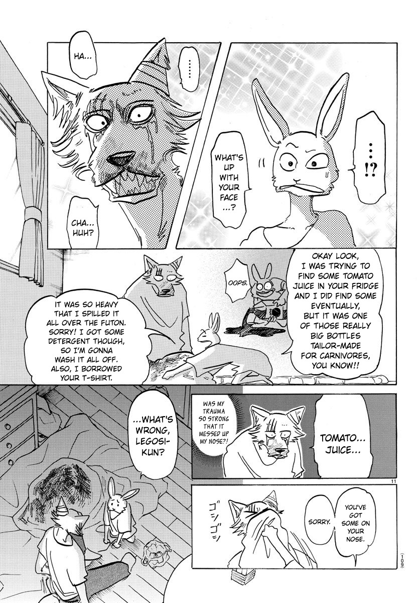 Beastars Chapter 149 page 11 - Chapter 149: The Second Coming of the White Fox