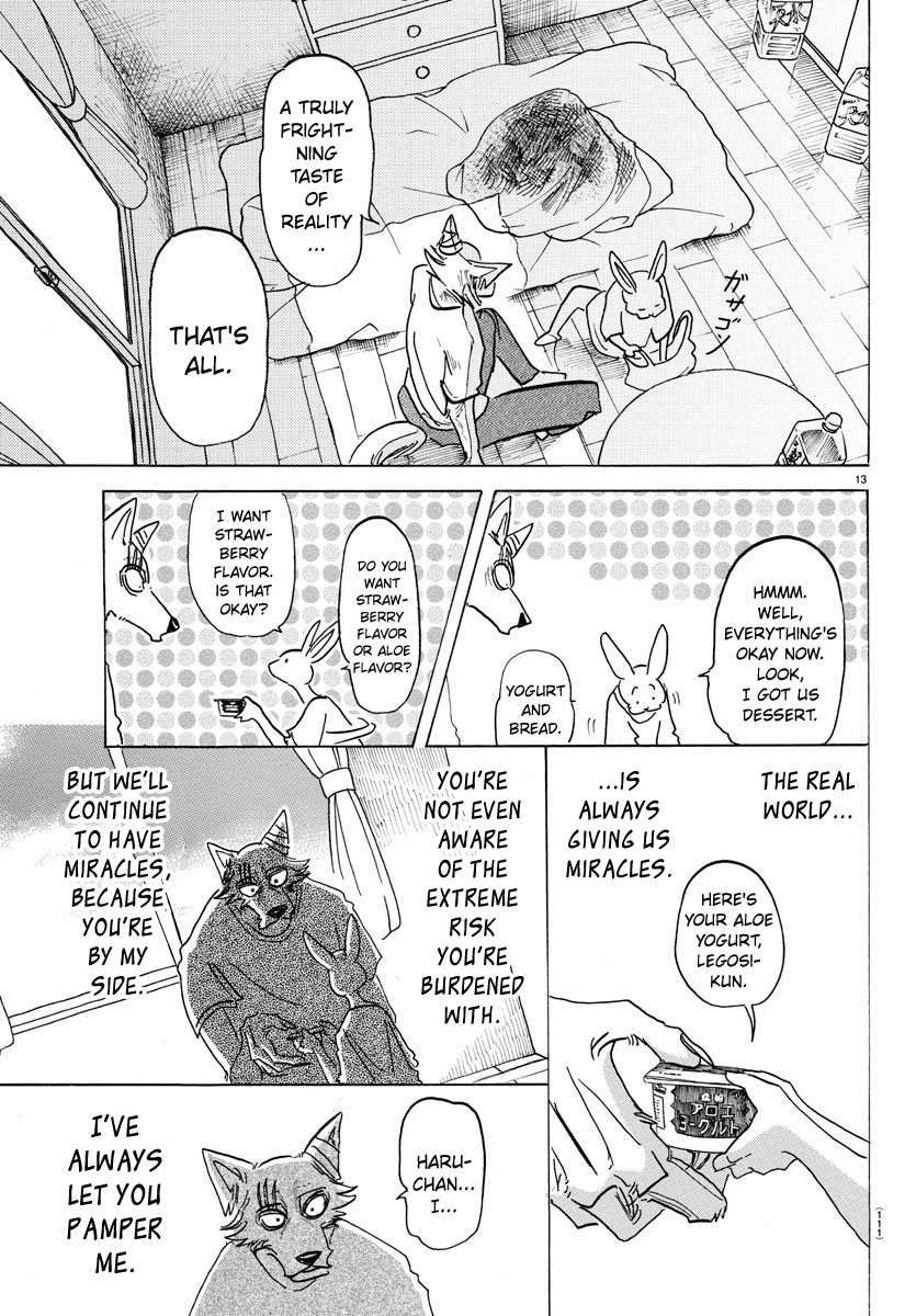 Beastars Chapter 149 page 13 - Chapter 149: The Second Coming of the White Fox