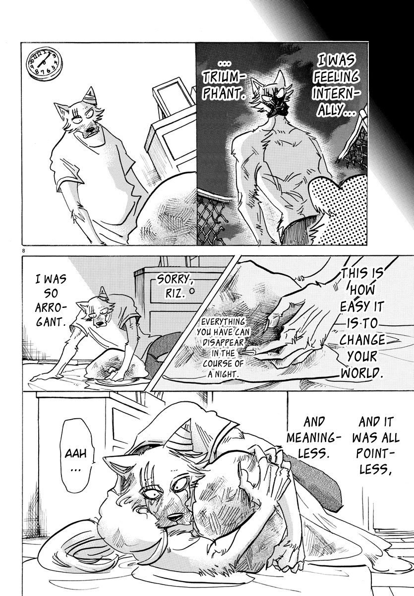 Beastars Chapter 149 page 8 - Chapter 149: The Second Coming of the White Fox