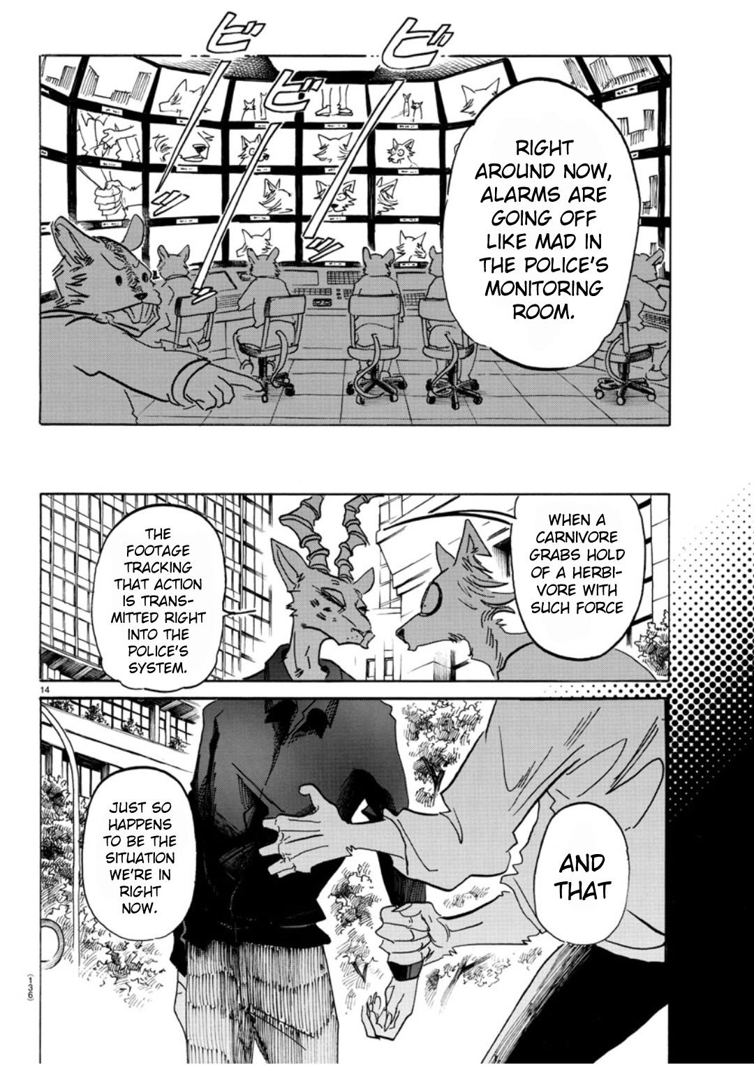 Beastars Chapter 151 page 13 - Chapter 151: A World in Which Herbivores and Carnivores Coexist.