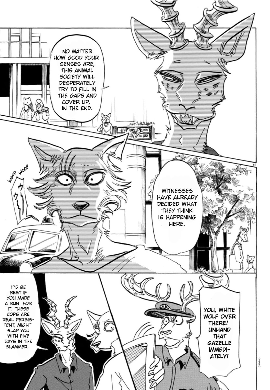 Beastars Chapter 151 page 14 - Chapter 151: A World in Which Herbivores and Carnivores Coexist.