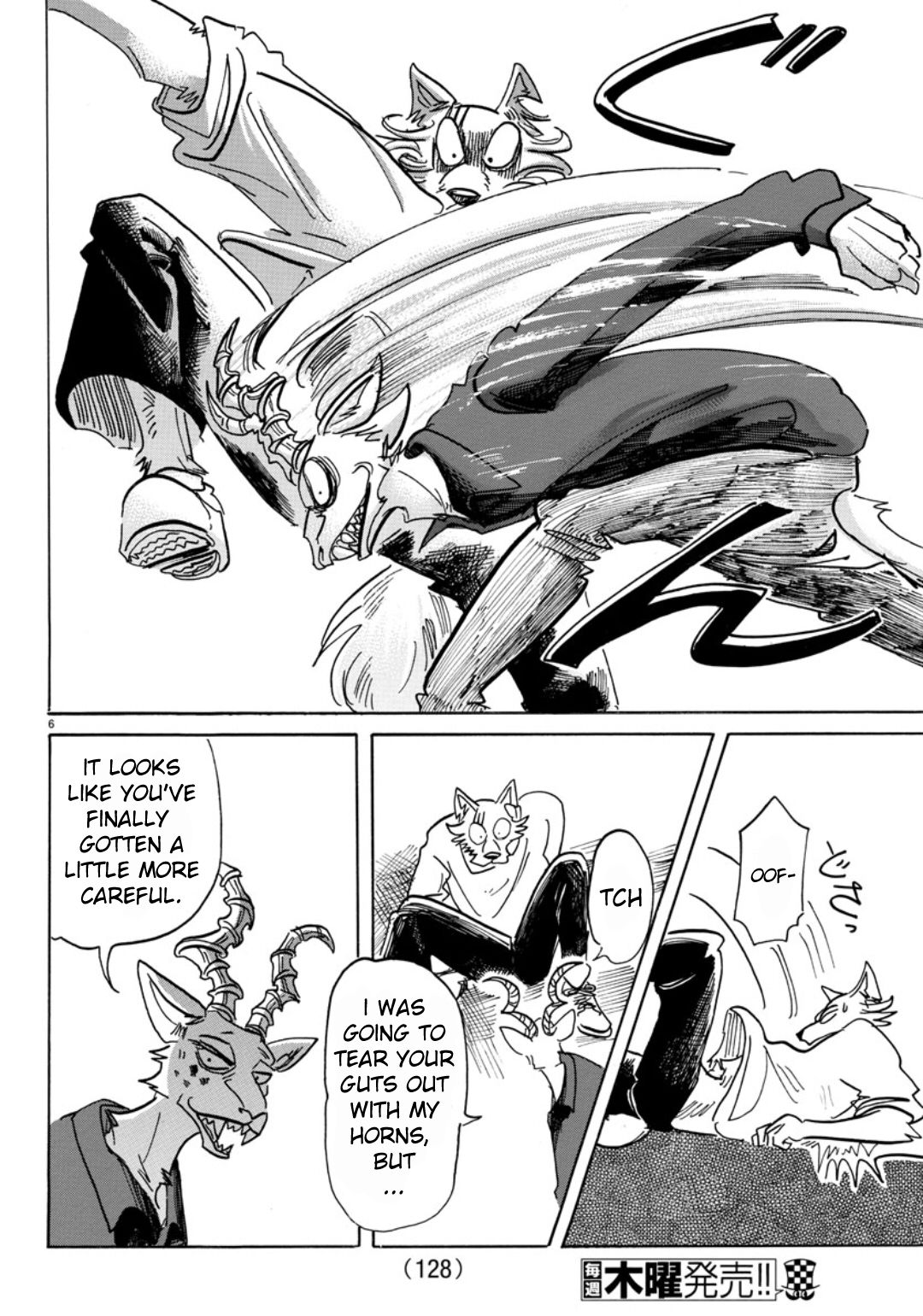 Beastars Chapter 151 page 5 - Chapter 151: A World in Which Herbivores and Carnivores Coexist.