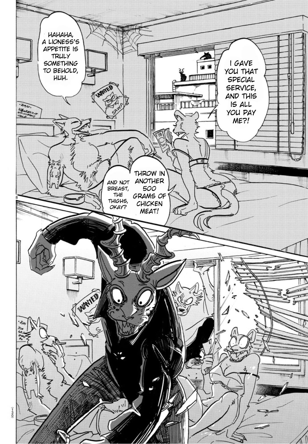 Beastars Chapter 151 page 7 - Chapter 151: A World in Which Herbivores and Carnivores Coexist.