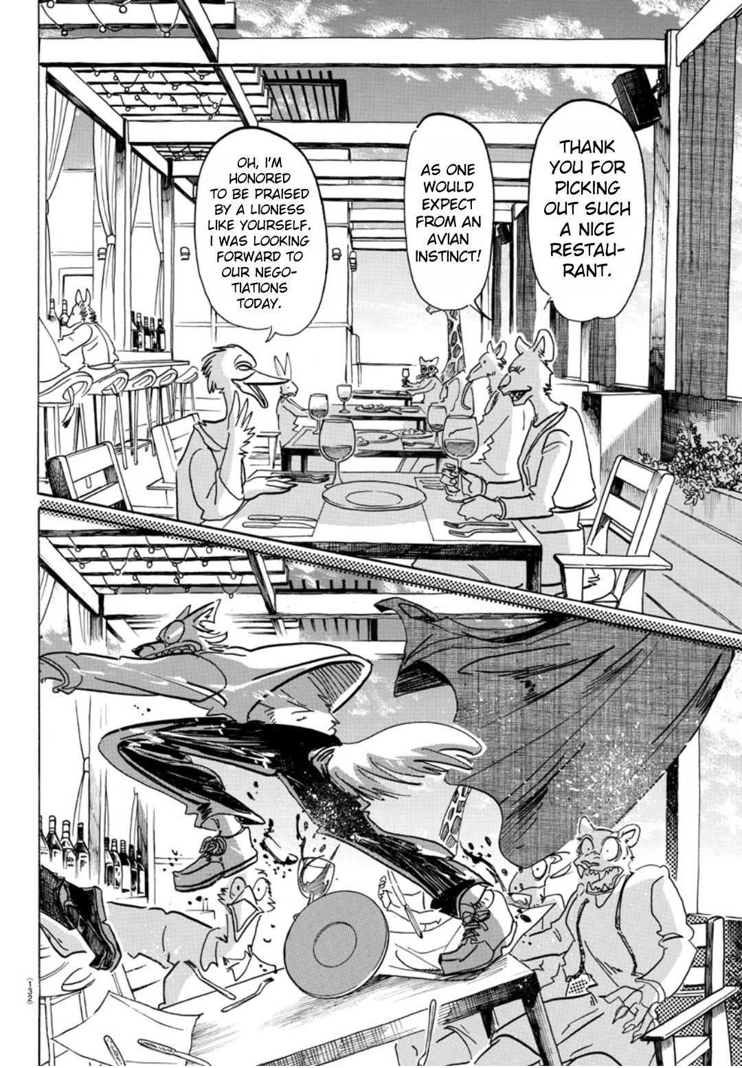 Beastars Chapter 151 page 9 - Chapter 151: A World in Which Herbivores and Carnivores Coexist.