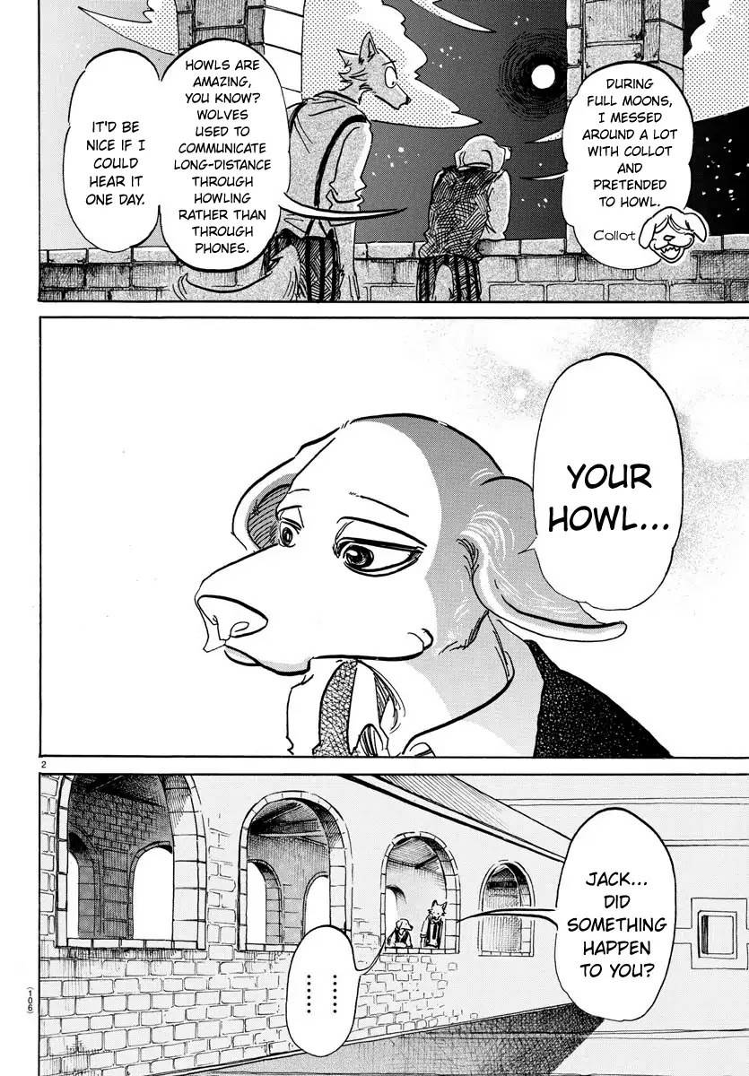 Beastars Chapter 153 page 2 - Chapter 153: Howl of the Losing Dogs: A Fine Melody