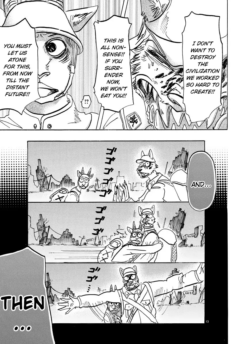 Beastars Chapter 154 page 13 - Chapter 154: Jack-sensei's History Classroom