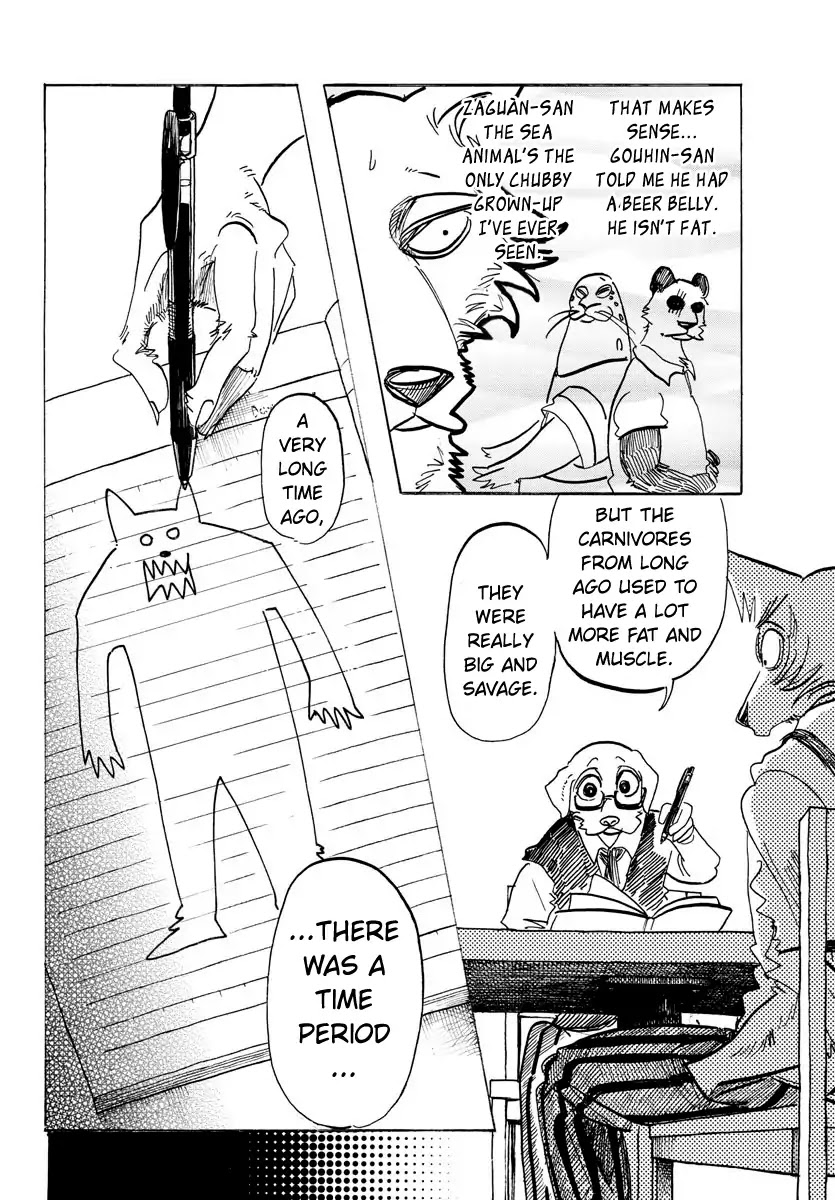 Beastars Chapter 154 page 4 - Chapter 154: Jack-sensei's History Classroom