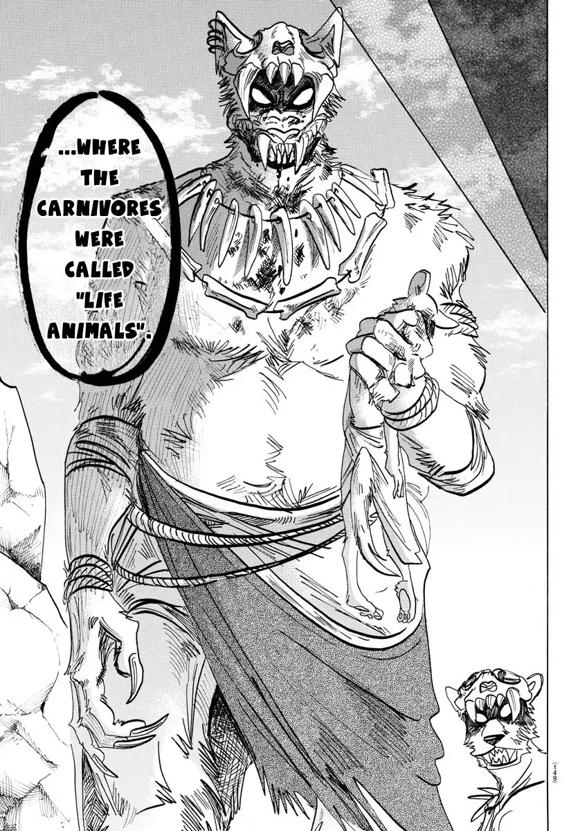 Beastars Chapter 154 page 5 - Chapter 154: Jack-sensei's History Classroom