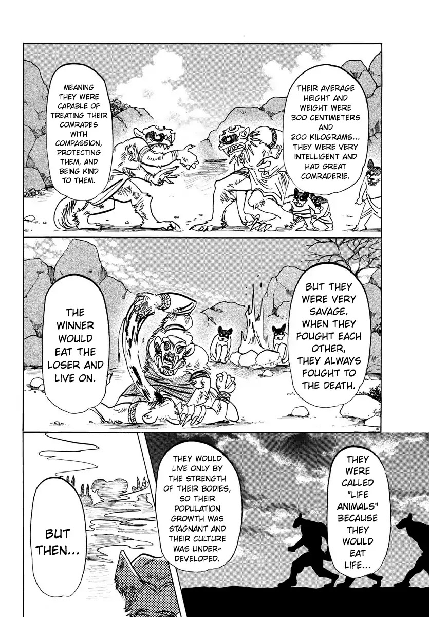 Beastars Chapter 154 page 6 - Chapter 154: Jack-sensei's History Classroom