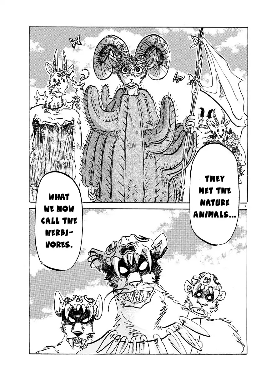 Beastars Chapter 154 page 7 - Chapter 154: Jack-sensei's History Classroom