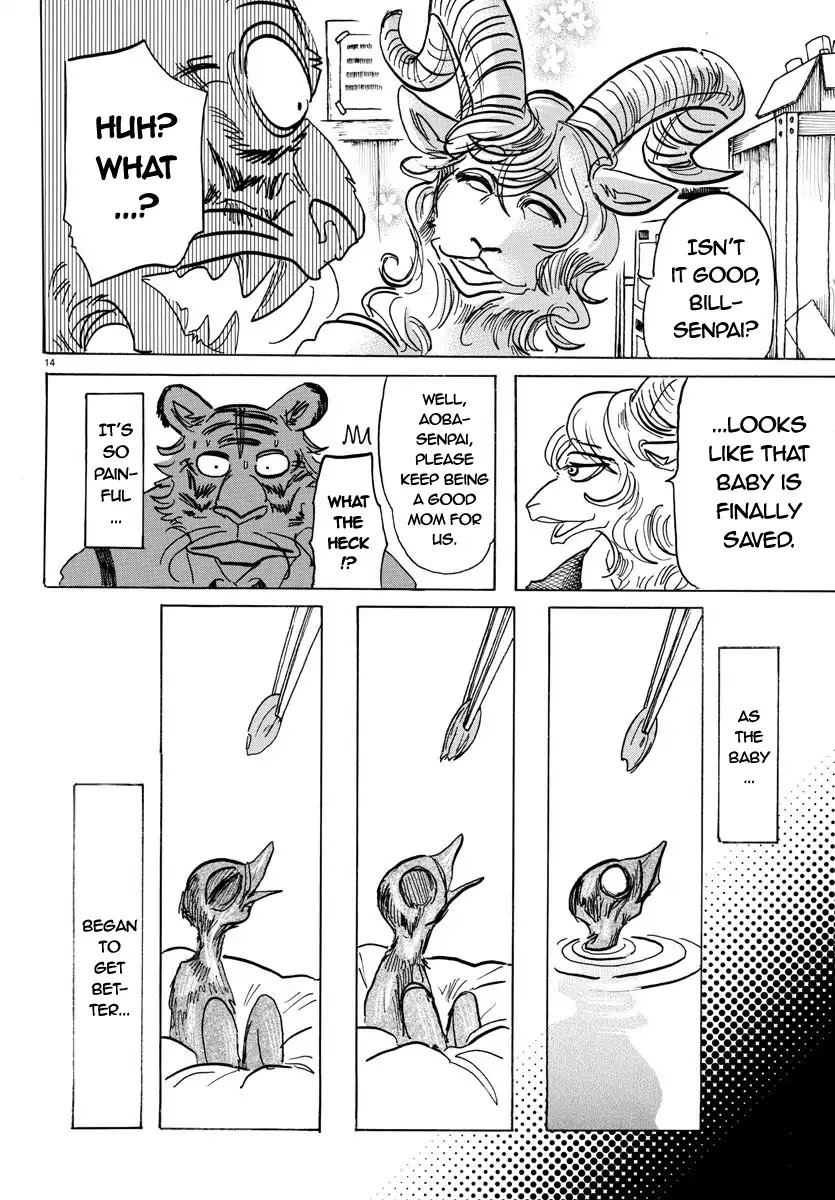 Beastars Chapter 155 page 14 - Chapter 155: The Yolk Forever In Our Heart