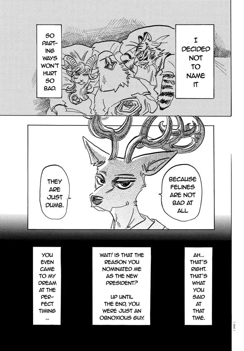 Beastars Chapter 155 page 17 - Chapter 155: The Yolk Forever In Our Heart