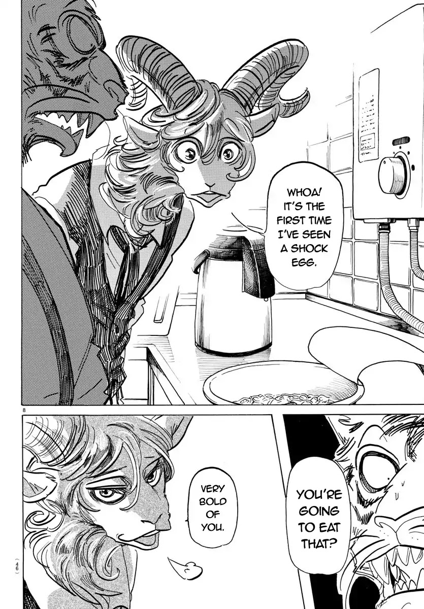 Beastars Chapter 155 page 8 - Chapter 155: The Yolk Forever In Our Heart