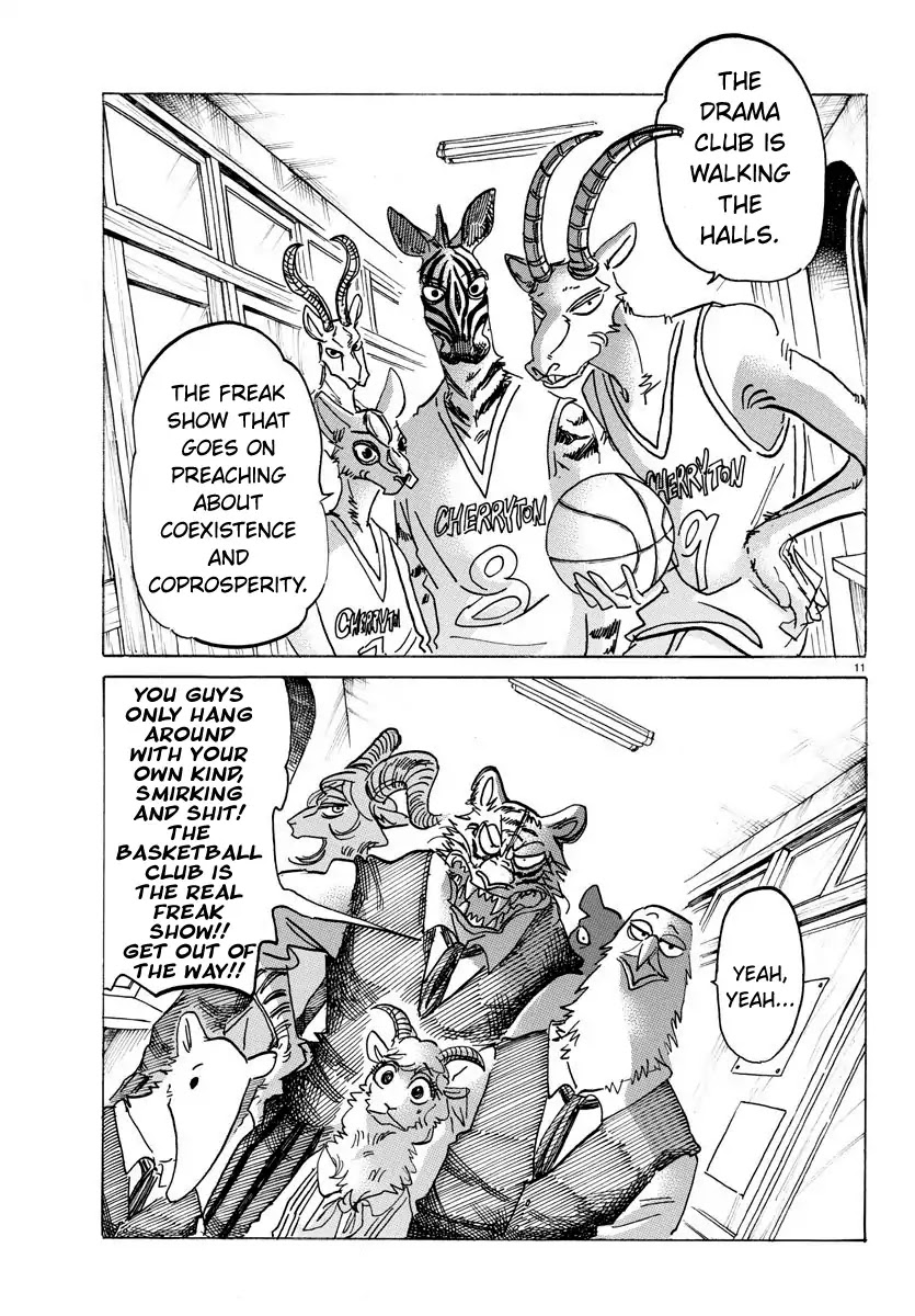 Beastars Chapter 157 page 11 - Chapter 157: Adler Appears Without a Scene Change