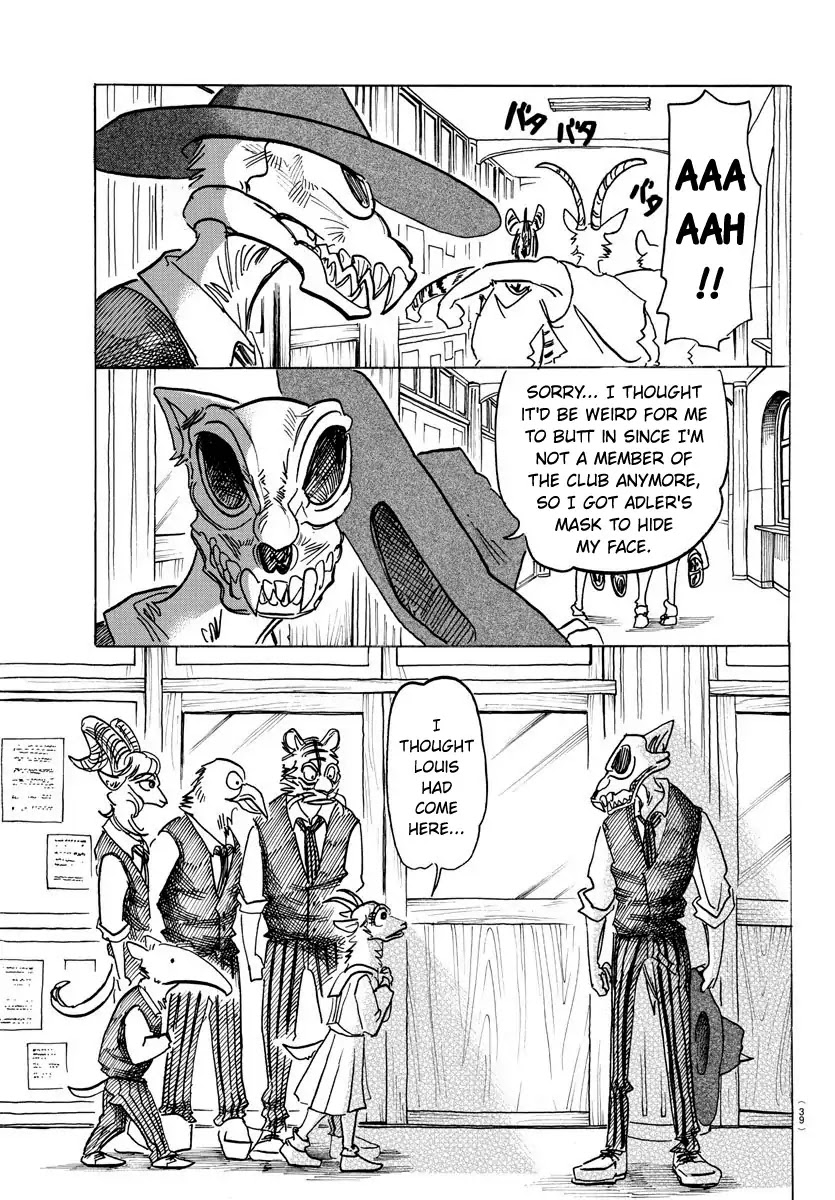 Beastars Chapter 157 page 16 - Chapter 157: Adler Appears Without a Scene Change