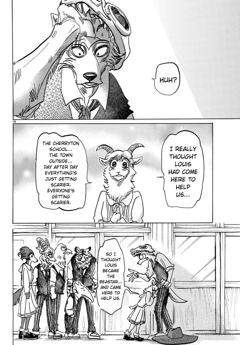 Beastars Chapter 157 page 17 - Chapter 157: Adler Appears Without a Scene Change