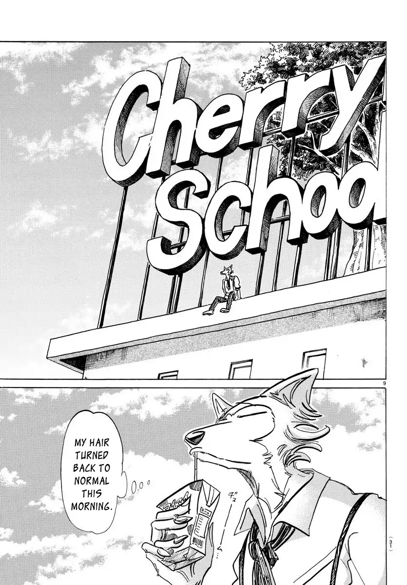 Beastars Chapter 157 page 9 - Chapter 157: Adler Appears Without a Scene Change