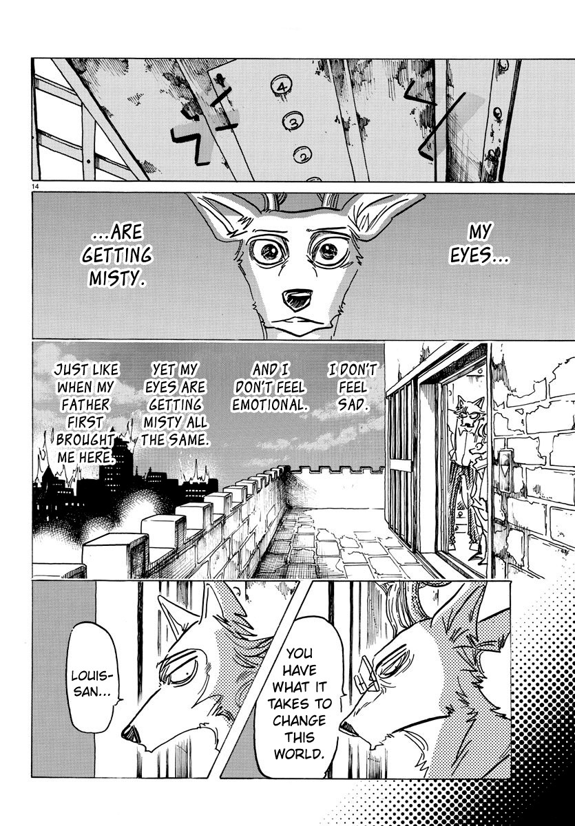 Beastars Chapter 158 page 15 - Chapter 158: An Unheard-of Word