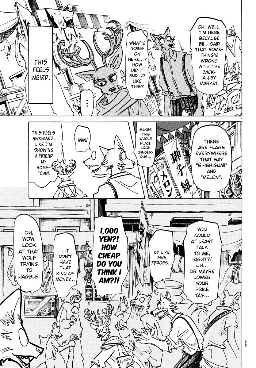 Beastars Chapter 158 page 8 - Chapter 158: An Unheard-of Word