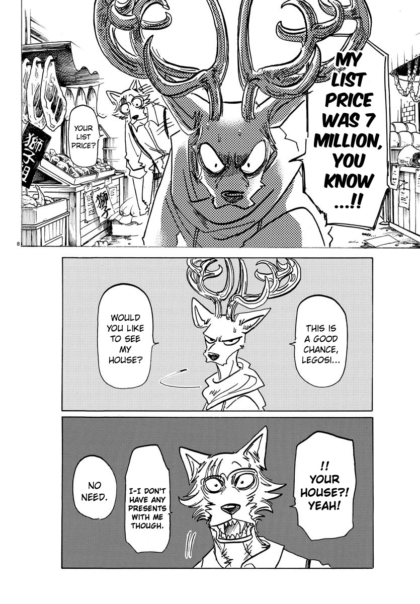 Beastars Chapter 158 page 9 - Chapter 158: An Unheard-of Word