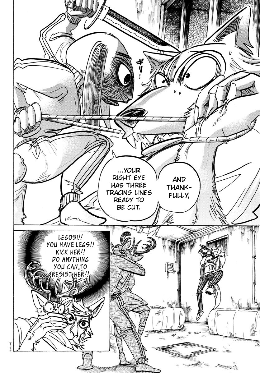 Beastars Chapter 159 page 10 - Chapter 159: Following Tracing Lines for Their Purity