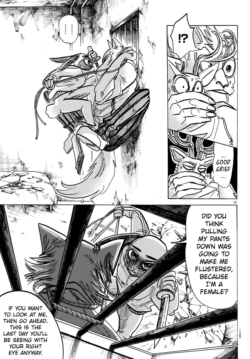 Beastars Chapter 159 page 13 - Chapter 159: Following Tracing Lines for Their Purity