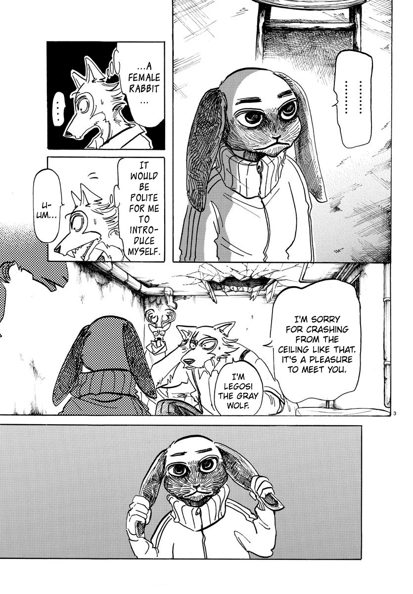 Beastars Chapter 159 page 3 - Chapter 159: Following Tracing Lines for Their Purity
